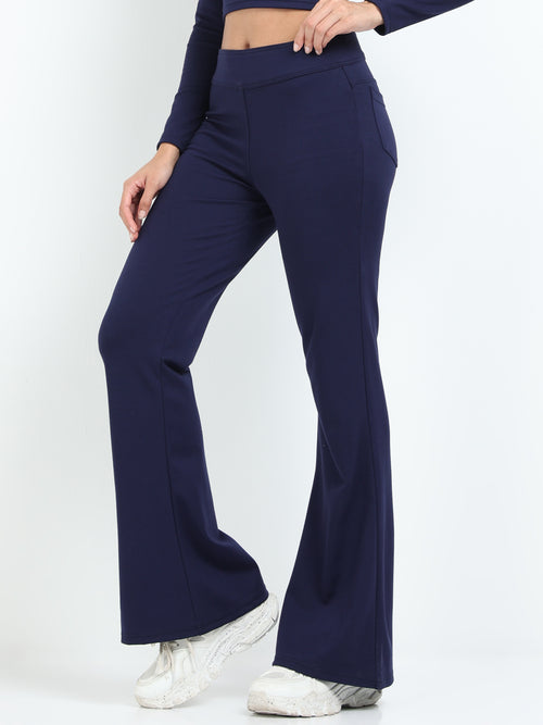 Flare Pants - Navy