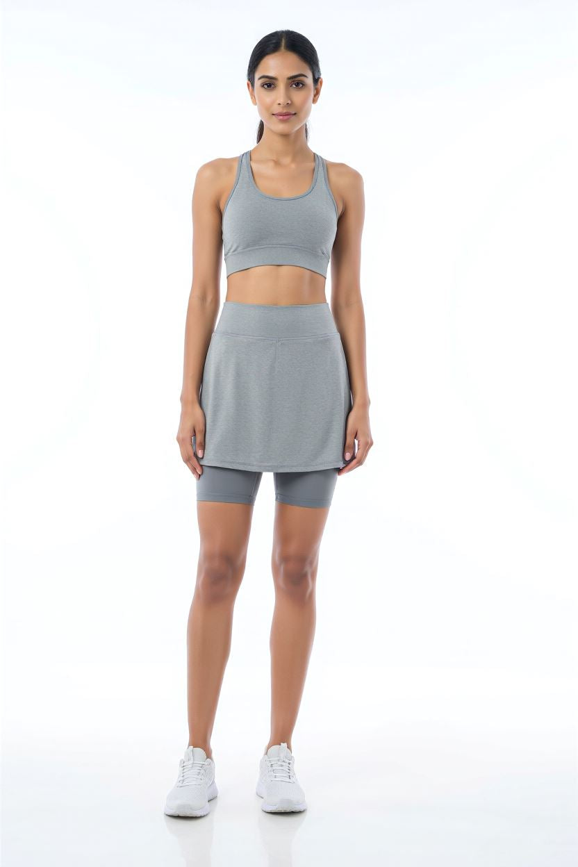 Skort Gray - Front