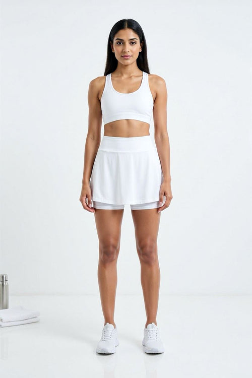 Skort White - Front